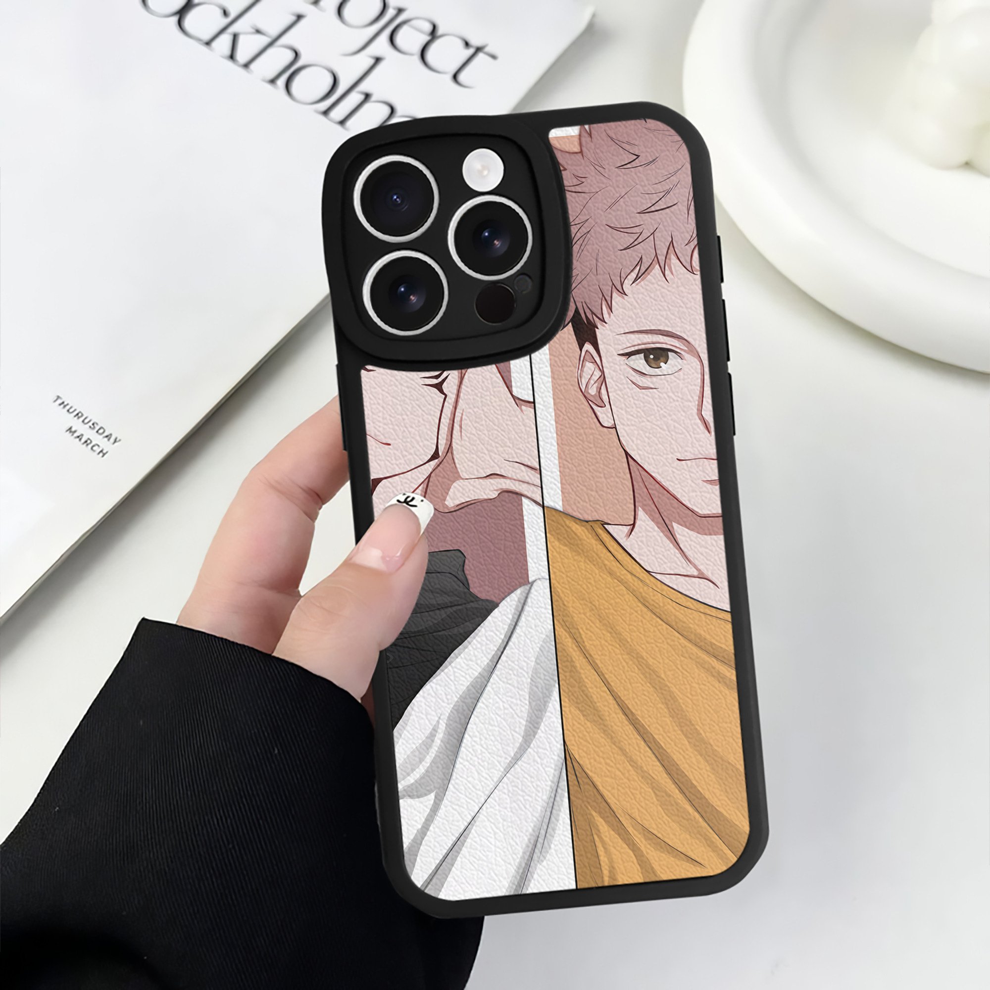 （画像用） SPY×FAMILY间谍家家酒 【iPhone 16シリーズ対応】シリコンスマホケース（レザー調） 材質：シリコン